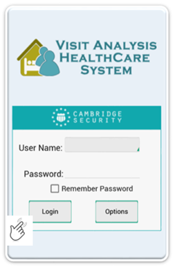 Visit Analysis Healthcare System App by Cambridge Security